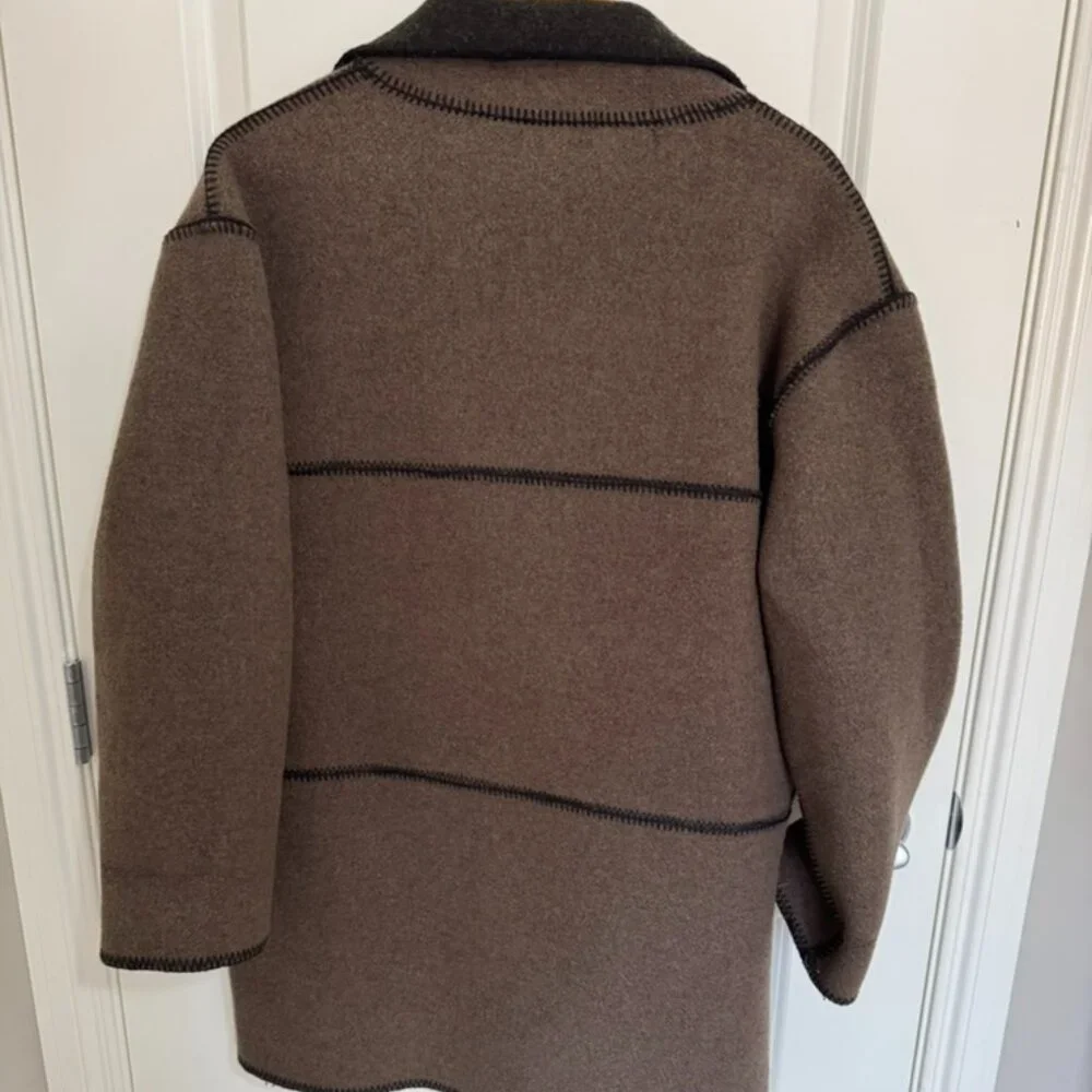 Reversible Merino Wool Jacket - Picture 4 of 5